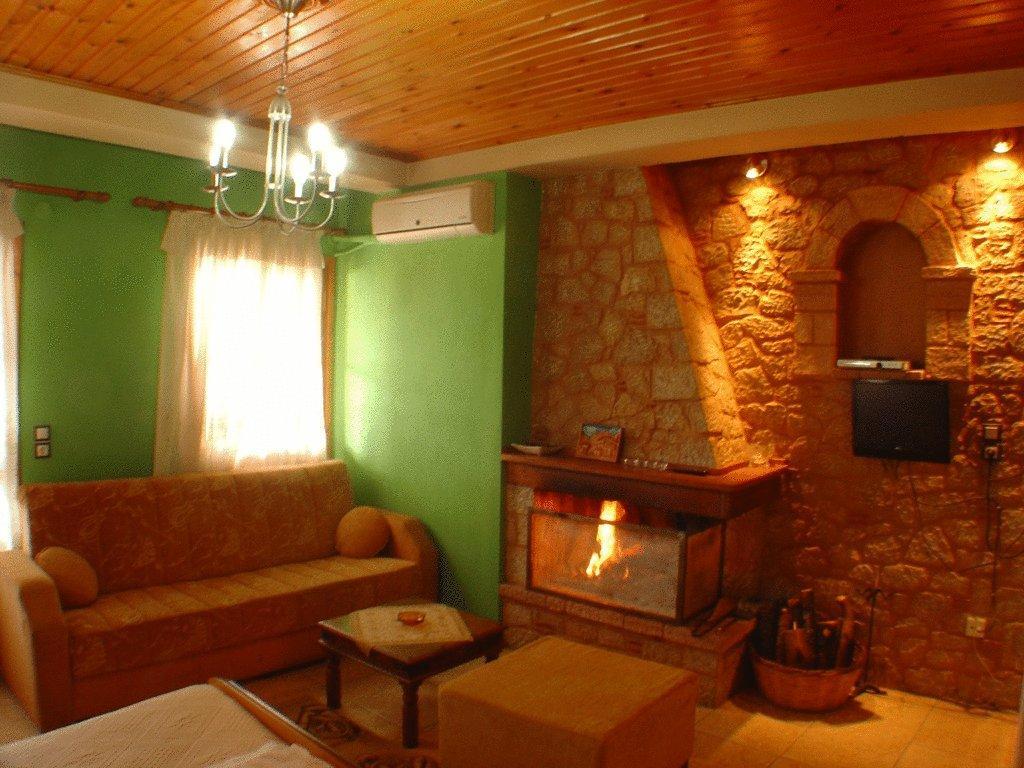 Ariadne Guesthouse أراخوفا الغرفة الصورة